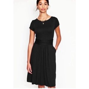 Boden Black Amelie Dress